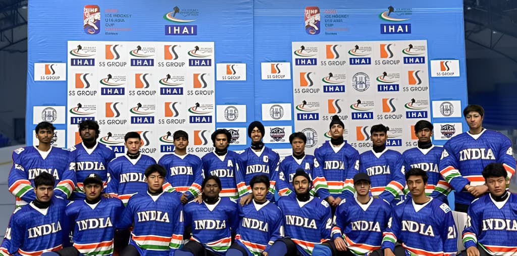 SS Group India Extends Support to Indian U-18 Ice Hockey Team for Bishkek Asia Cup 2026